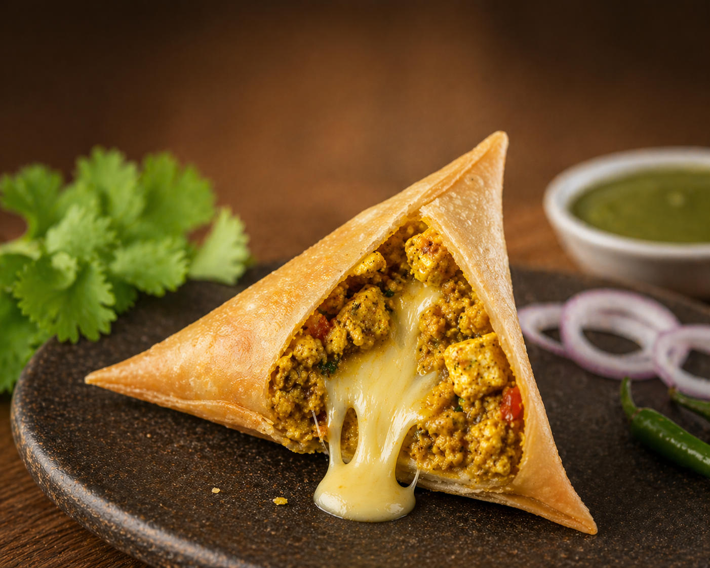 Paneer Cheese Samosa